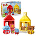 LEGO DUPLO My First Daily Routines: Eating & Bedtime Toddler Learning Toys with 2 Houses and 4 Animal Figures, Let's Toddlers Explain Feelings, Gifts for Kids, Girls and Boys Aged 18 Months Plus 10414