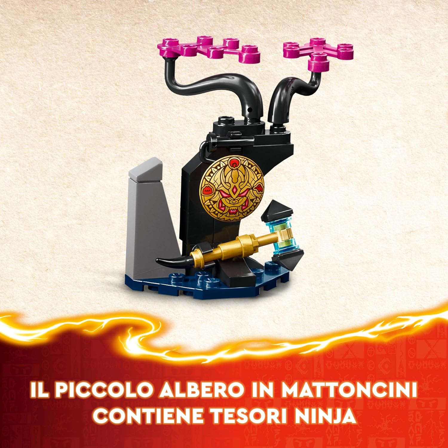 LEGO NINJAGO Egalt the Master Dragon Toy for 8 Plus Year Old Boys & Girls, Dragons Rising Building Set with 5 Ninja Character Minifigures Inc. Nya and Lloyd with Sword Elements, Kids' Gift Idea 71809