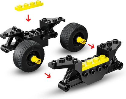 LEGO City Fire Rescue Motorcycle, Motorbike Toy Playset for 4 Plus Year Old Boys & Girls, Includes 2 Minifigures for Imaginative Play, Fun Vehicle Gift Idea for Preschool Kids 60410