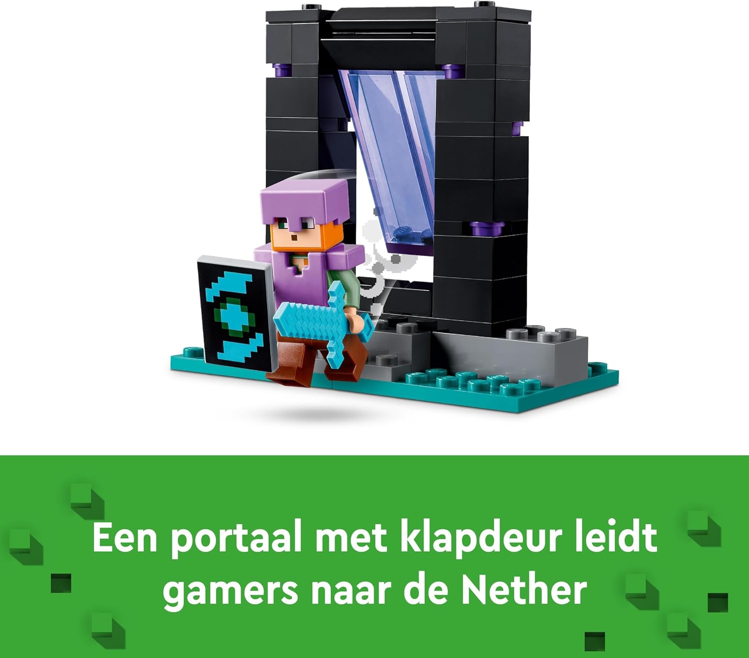 LEGO Minecraft The Armoury Building Toys for Kids, Boys & Girls aged 7 Plus & Minecraft The Animal Sanctuary, Building Toys for Girls and Boys Aged 7 Plus