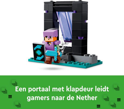 LEGO Minecraft The Armoury Building Toys for Kids, Boys & Girls aged 7 Plus & Minecraft The Animal Sanctuary, Building Toys for Girls and Boys Aged 7 Plus