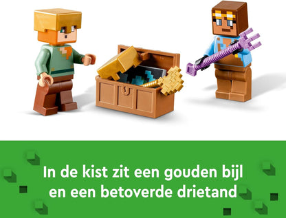 LEGO Minecraft The Armoury Building Toys for Kids, Boys & Girls aged 7 Plus & Minecraft The Animal Sanctuary, Building Toys for Girls and Boys Aged 7 Plus
