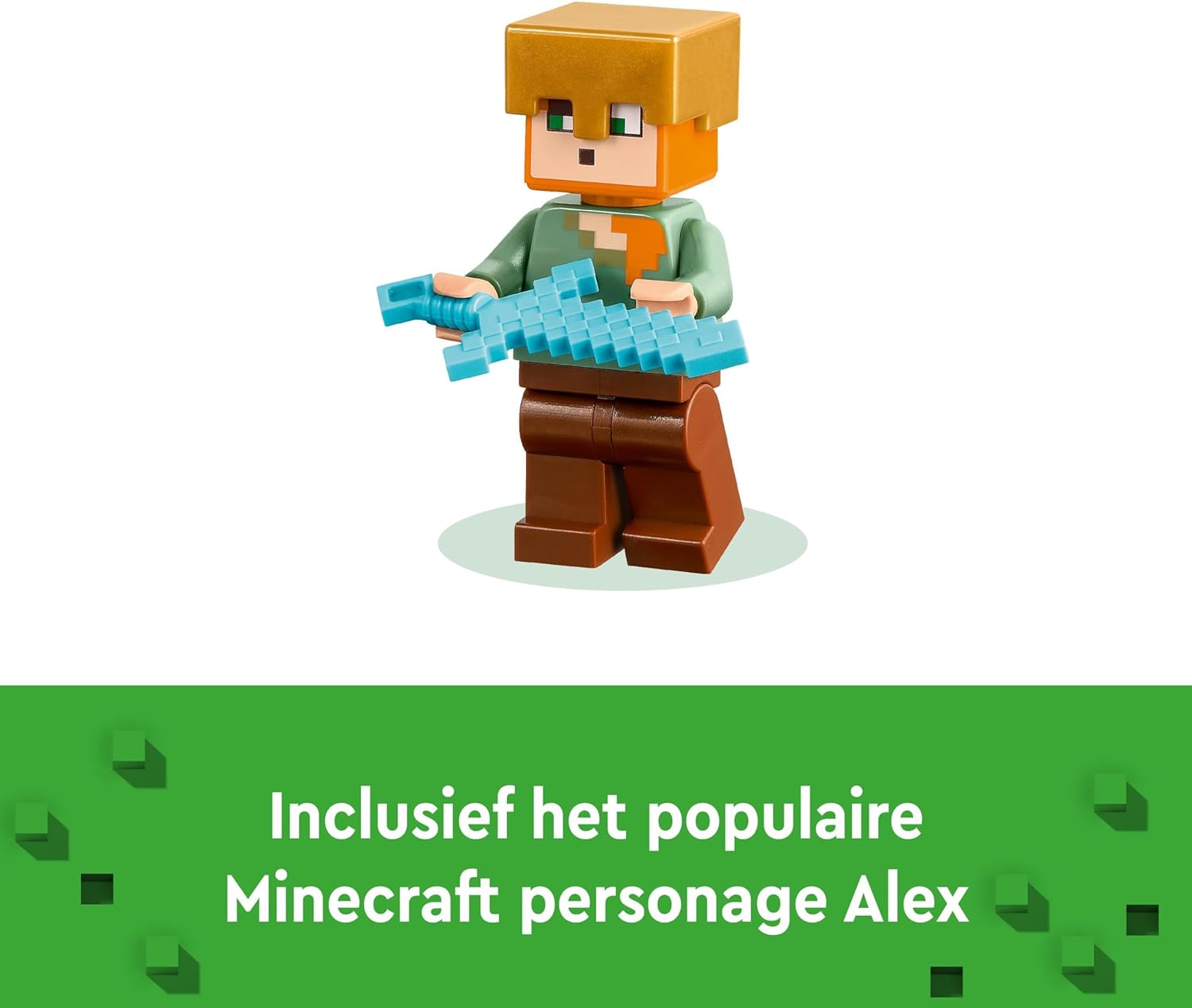 LEGO Minecraft The Armoury Building Toys for Kids, Boys & Girls aged 7 Plus & Minecraft The Animal Sanctuary, Building Toys for Girls and Boys Aged 7 Plus