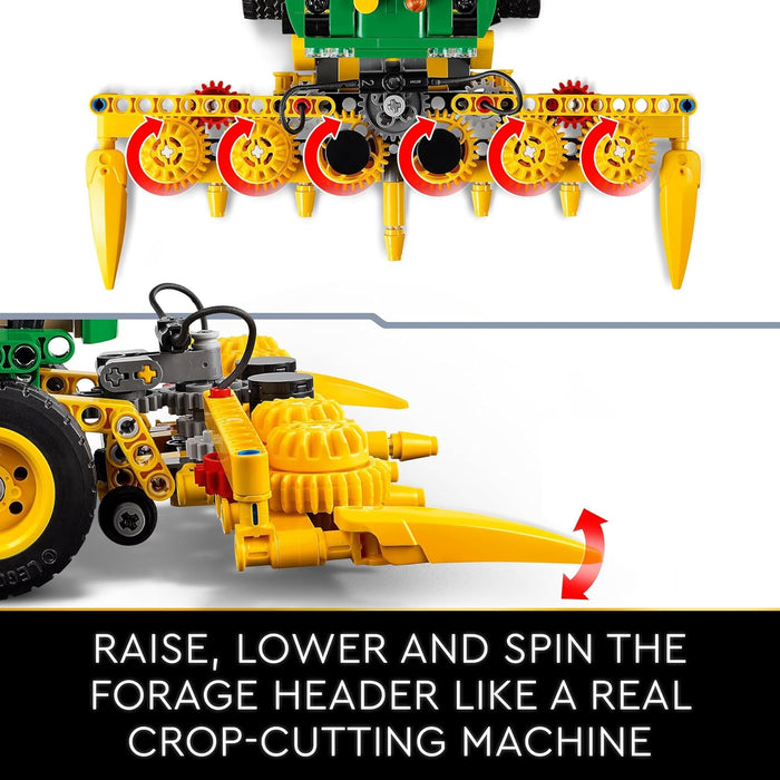 LEGO Technic John Deere 9700 Forage Harvester, Tractor Toy for Kids, Farm Set & Technic NEOM McLaren Extreme E Race Car Toy For Kids, Boys & Girls Aged 7+