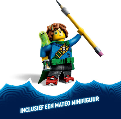 LEGO DREAMZzz Mateo’s Off-Road Car Toy, Vehicle Model Set for Kids, Boys & Girls to Build a Dune Buggy or Helicopter, Includes Mateo a Minifigure plus Z-Blob, Collectible Building Toys 71471