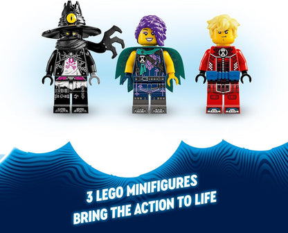 LEGO DREAMZzz 2-in-1 Zoey und die Katzeneule Zian, Actionfiguren-Set mit Spielzeug-Katze für Kinder, Enthält baubares Fabelwesen, Figure und Nachtjäger, Geschenk für Kinder ab 9 Jahren 71476