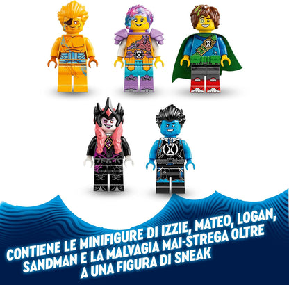 LEGO DREAMZzz The Sandman’s Tower, Castle Toy Playset for Kids, Boys & Girls, with 2 Building Options, Featuring Spider and Bird Animal Figures plus 5 Minifigures, Fantasy Birthday Gifts 71477