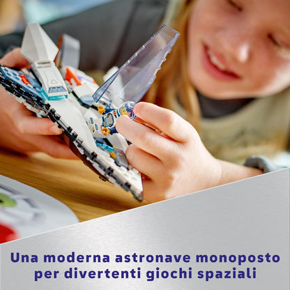 LEGO City Interstellar Spaceship Toy Set, Outer Space Building Toys for 6 Plus Year Old boys, Girls & Kids, With Astronaut Minifigure for Imaginative Play, Birthday Gift Idea 60430