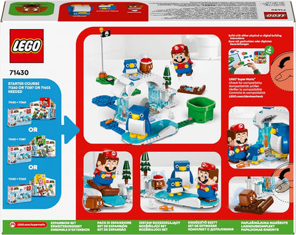 LEGO Super Mario Penguin Family Snow Adventure Expansion Set, Collectible Role-Play Toy for 7 Plus Year Old Boys, Girls & Kids, Includes a Goomba Gaming Character Figure, Small Gift for Gamers 71430