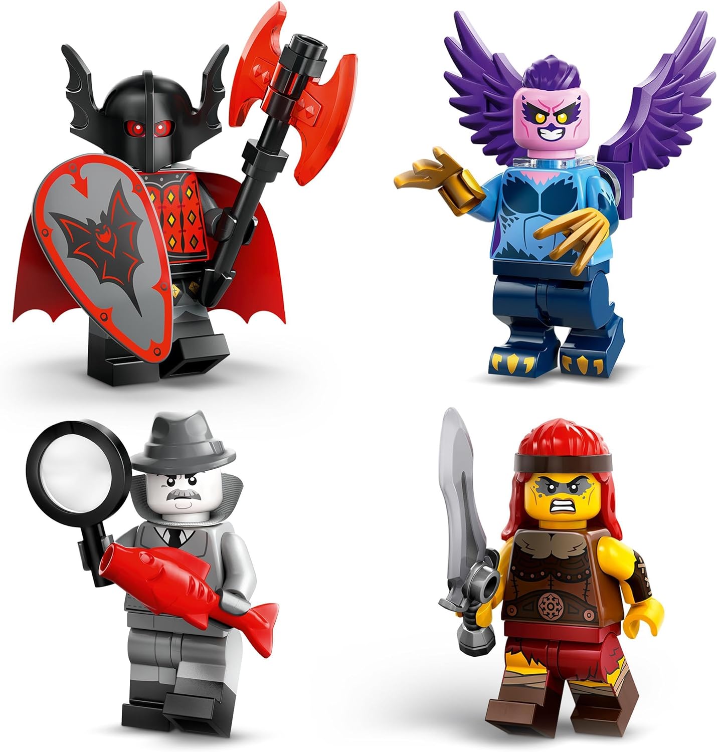 LEGO Minifigures Series 25 Blind Box, Collectible Role-Play Toy for Independent Play, Gift for 5 Plus Year Old Boys & Girls (1 of 12 characters, Chosen at Random) 71045