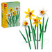 LEGO Creator Daffodils, Artificial Flowers Set for Kids & Creator Lotus Flowers Set, Bouquet Building Kit for Girls, Boys and Flower Fans