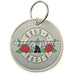 Guns N Roses - Circle Keychain Design Double Sided Logo