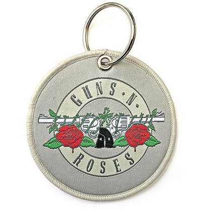 Guns N Roses - Circle Keychain Design Double Sided Logo