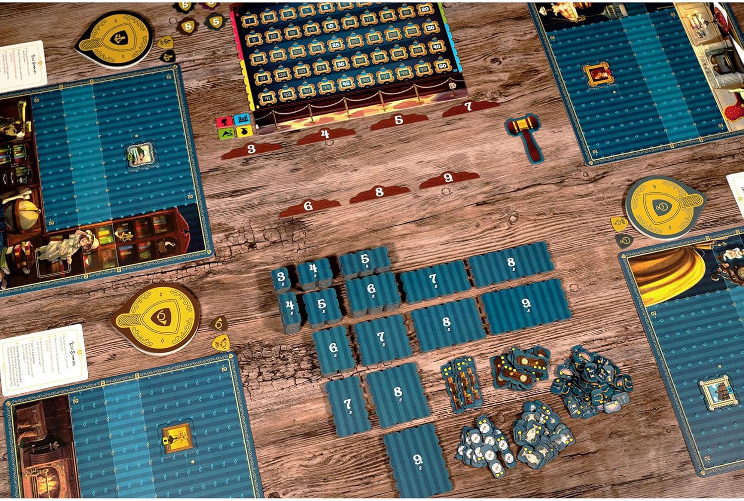 Mighty Boards | Art Society | Board Game | Ages 10+ | 2-4 Players | 30-60 Minutes Playing Time