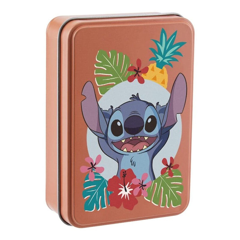 Paladone Stitch Playing Cards in Collectible Storage Tin, Standard Deck of 54 Cards, Licensed Disney Game & Lilo and Stitch Merchandise