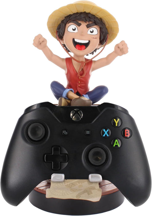 ONE PIECE - Luffy - Figurine 20cm - Support Manette & Portable