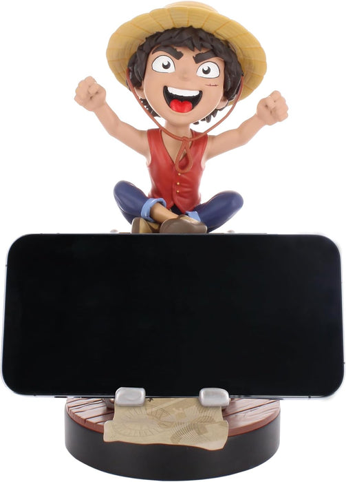 ONE PIECE - Luffy - Figurine 20cm - Support Manette & Portable