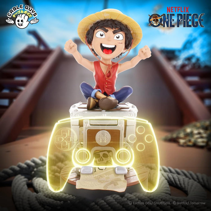 ONE PIECE - Luffy - Figurine 20cm - Support Manette & Portable