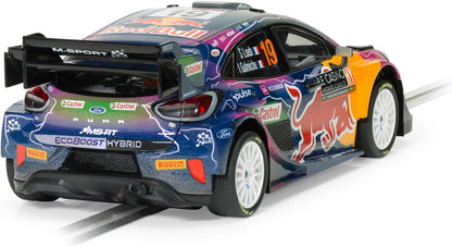Scalextric Cars - C4448 Ford Puma WRC – Sebastien Loeb - Toy Slot Car for use Race Tracks or Set - Small Kids Gift Ideas for Boy/Girl Ages 5 Accessories, Purple
