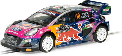 Scalextric Cars - C4448 Ford Puma WRC – Sebastien Loeb - Toy Slot Car for use Race Tracks or Set - Small Kids Gift Ideas for Boy/Girl Ages 5 Accessories, Purple