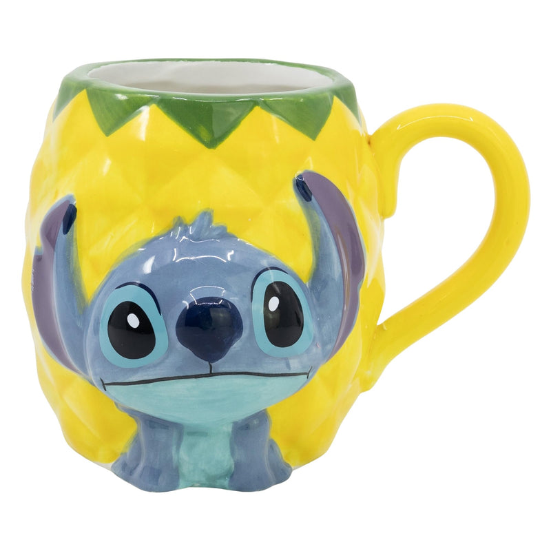 Stor 3D-Keramiktasse XXX ML in Geschenkbox von Stich Pineaple