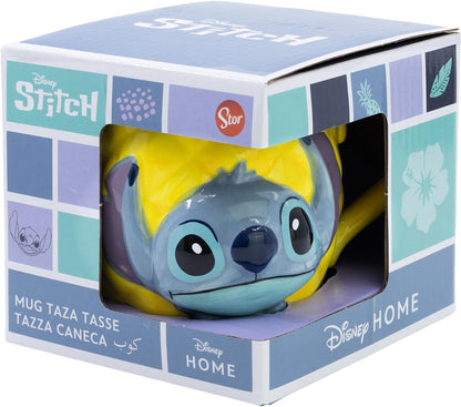 Stor 3D-Keramiktasse XXX ML in Geschenkbox von Stich Pineaple