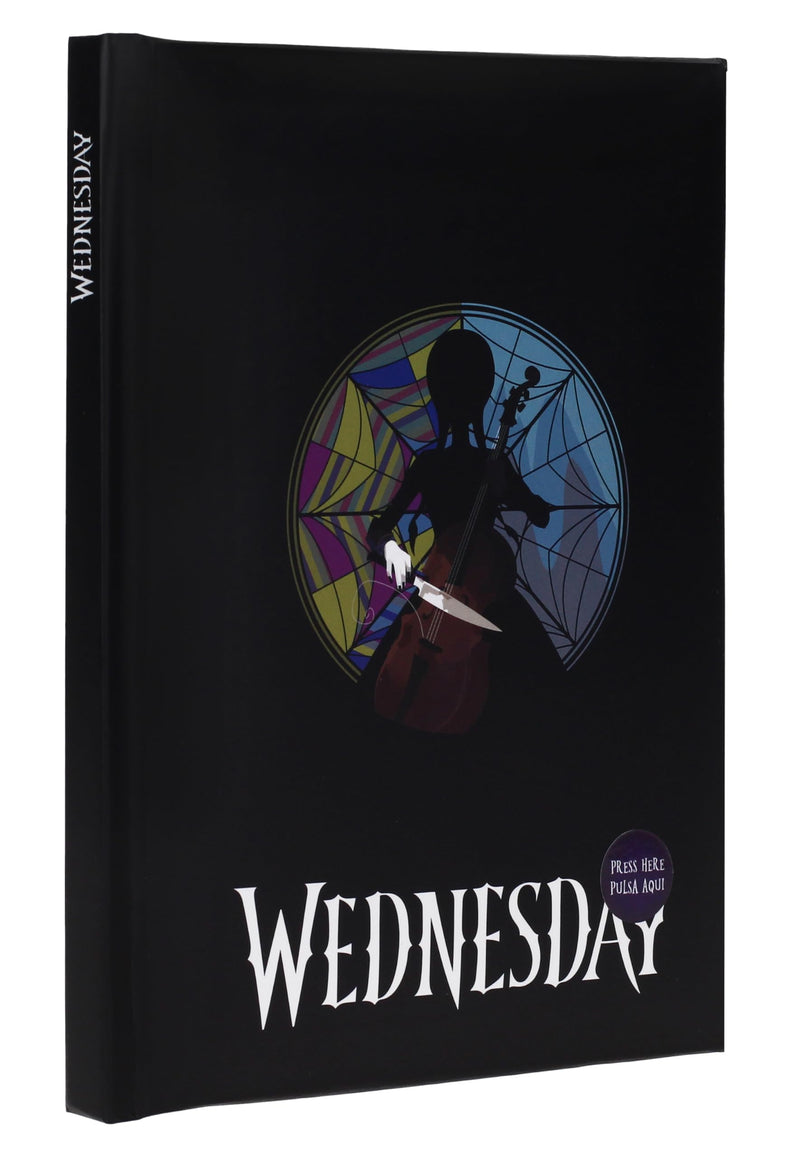 SD TOYS - Libreta con Luz Roseton Wednesday