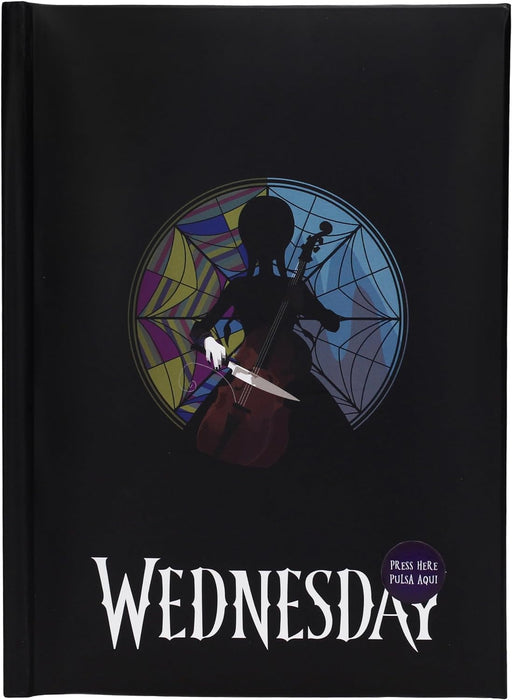 SD TOYS - Libreta con Luz Roseton Wednesday