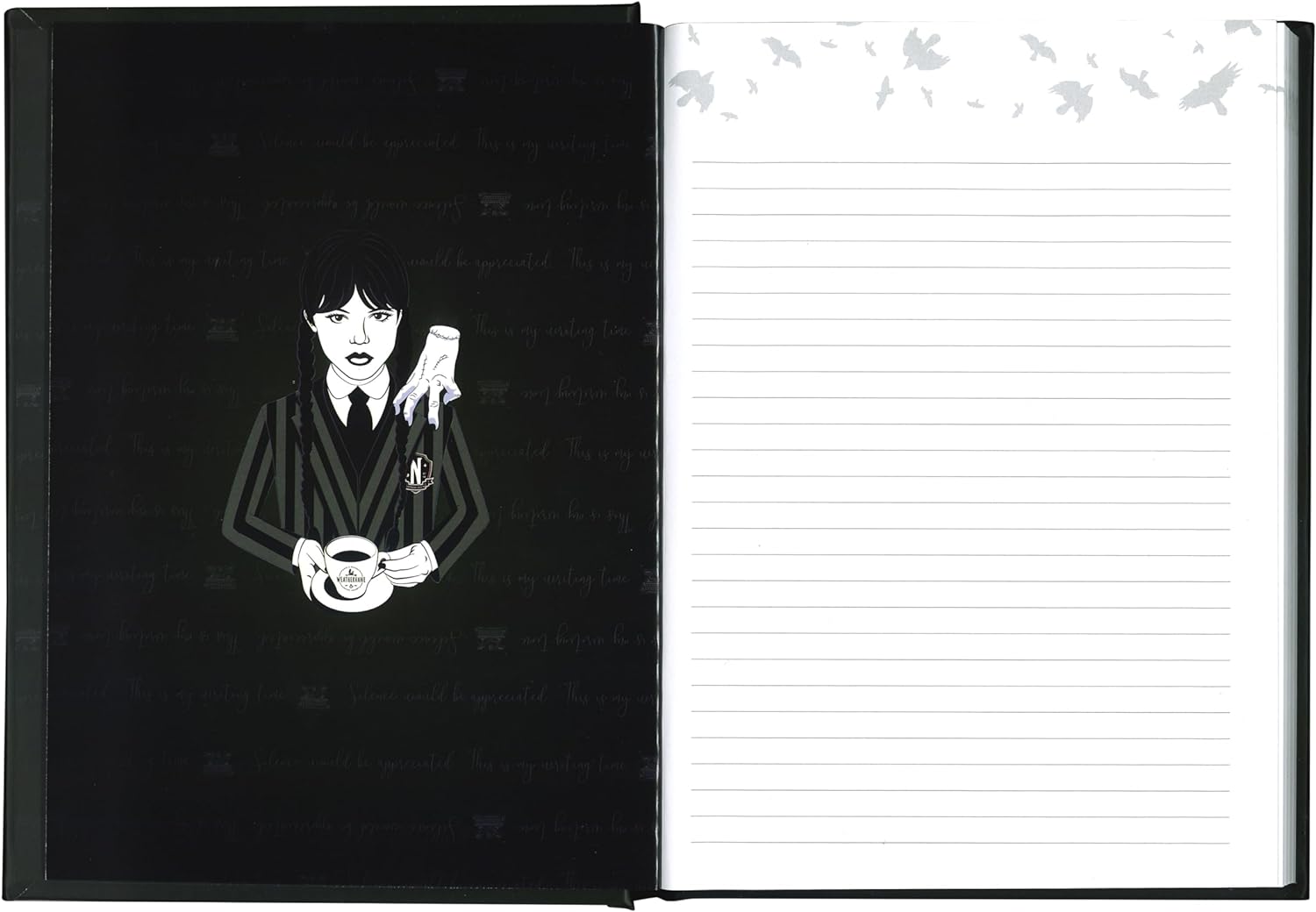 SD TOYS - Libreta con Luz Roseton Wednesday