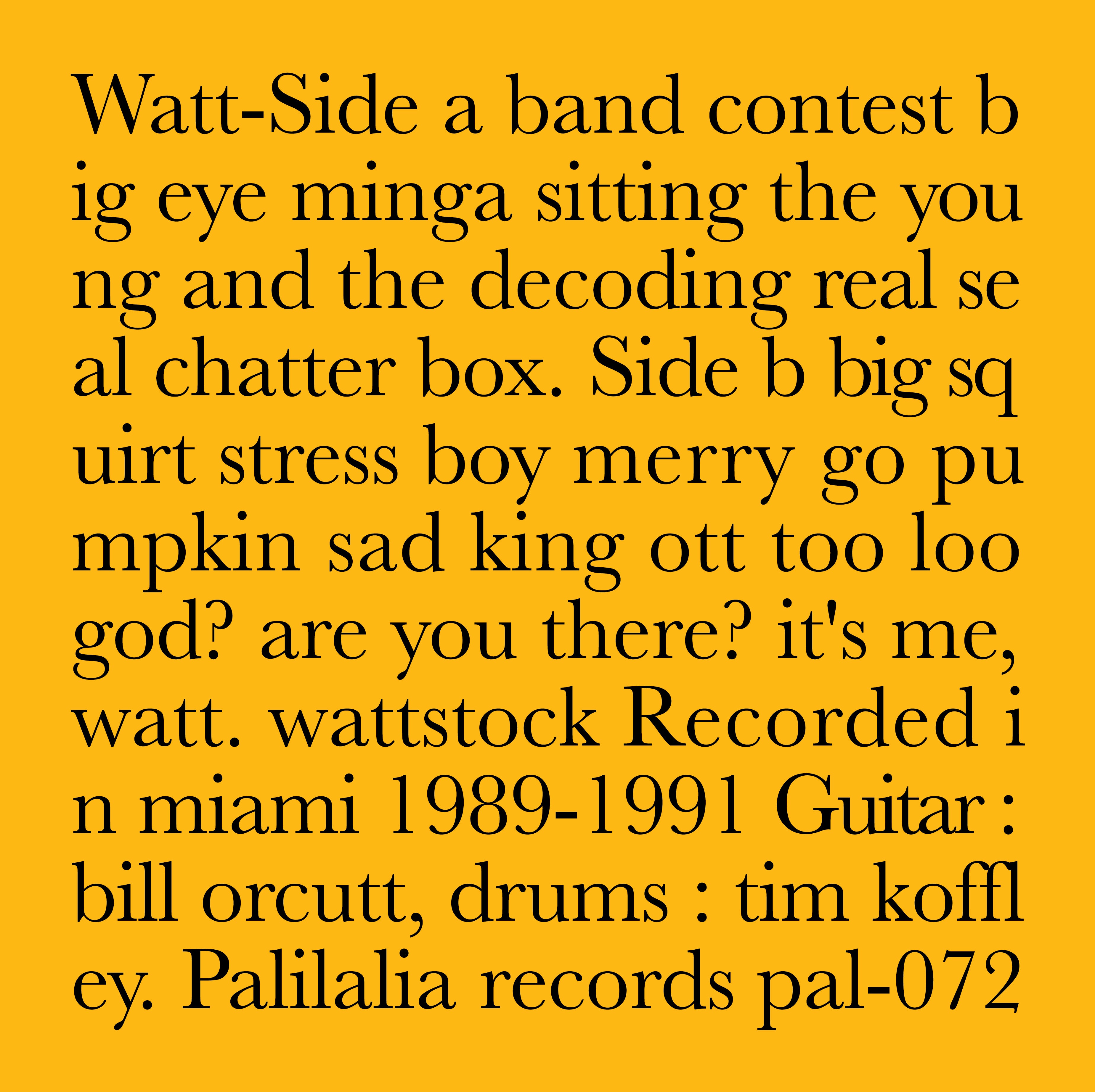 Recorded in Miami 1989-1991