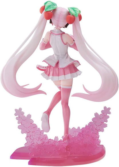 SEGA GOODS Hatsune Miku - Sakura Miku 2023 - Statuette Luminasta 21cm One Size Pink,white