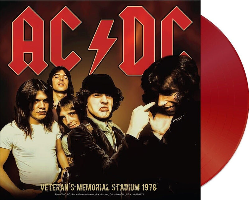 Veteran's Memorial Stadium 1978-red transparent Sleeve