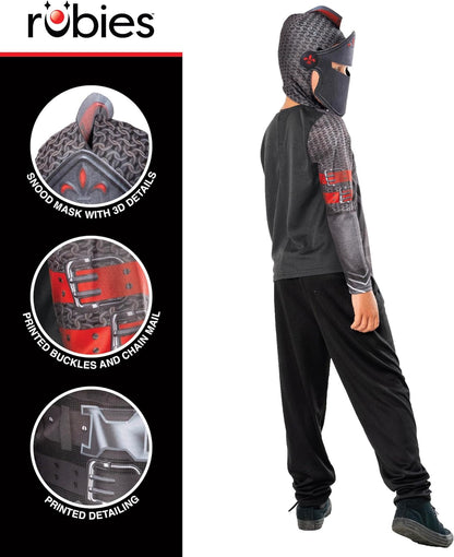 Forum Black Knight Child Costume, Kids Fancy Dress