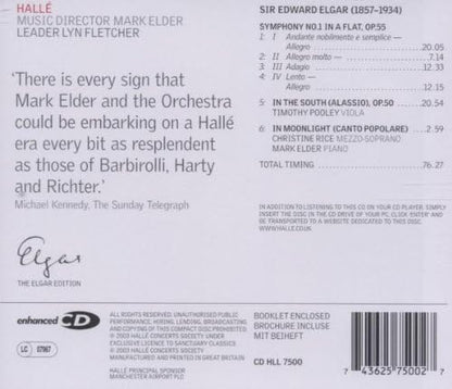 Symphony No. 1, in the South (Alassio) (Elder)