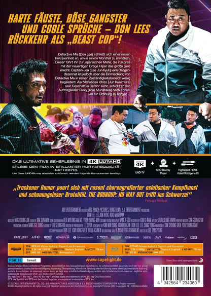 The Roundup: No Way Out - 2-Disc Limited Collector's Edition im Mediabook (Deutsch/OV) (Ultra HD) (+ Blu-ray