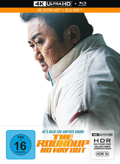 The Roundup: No Way Out - 2-Disc Limited Collector's Edition im Mediabook (Deutsch/OV) (Ultra HD) (+ Blu-ray