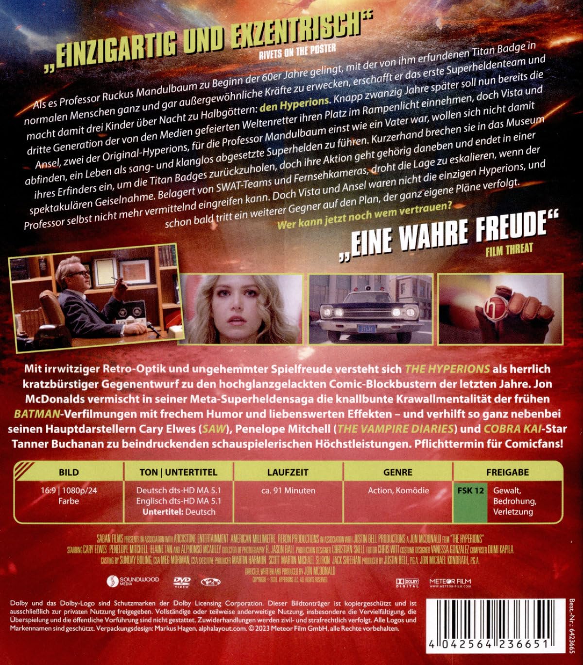 MCDONALD, JON - THE HYPERIONS - DIE SUPERHELDENAKADEMIE