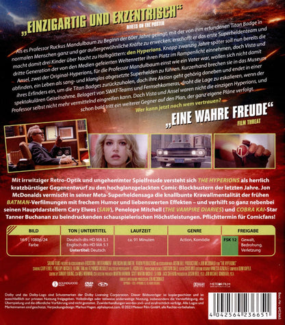 MCDONALD, JON - THE HYPERIONS - DIE SUPERHELDENAKADEMIE