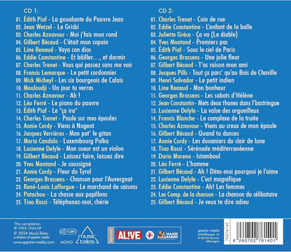 Les Chansons de l'Annee 1954