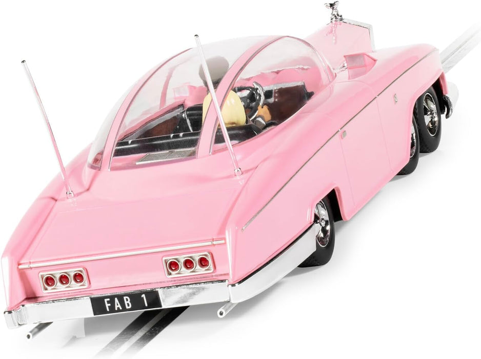 Scalextric Cars - C4479 Thunderbirds FAB-1 - Toy Slot Car for use Race Tracks or Set - Small Kids Gift Ideas for Boy/Girl Ages 5 Accessories, Pink
