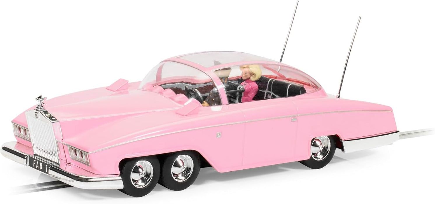 Scalextric Cars - C4479 Thunderbirds FAB-1 - Toy Slot Car for use Race Tracks or Set - Small Kids Gift Ideas for Boy/Girl Ages 5 Accessories, Pink