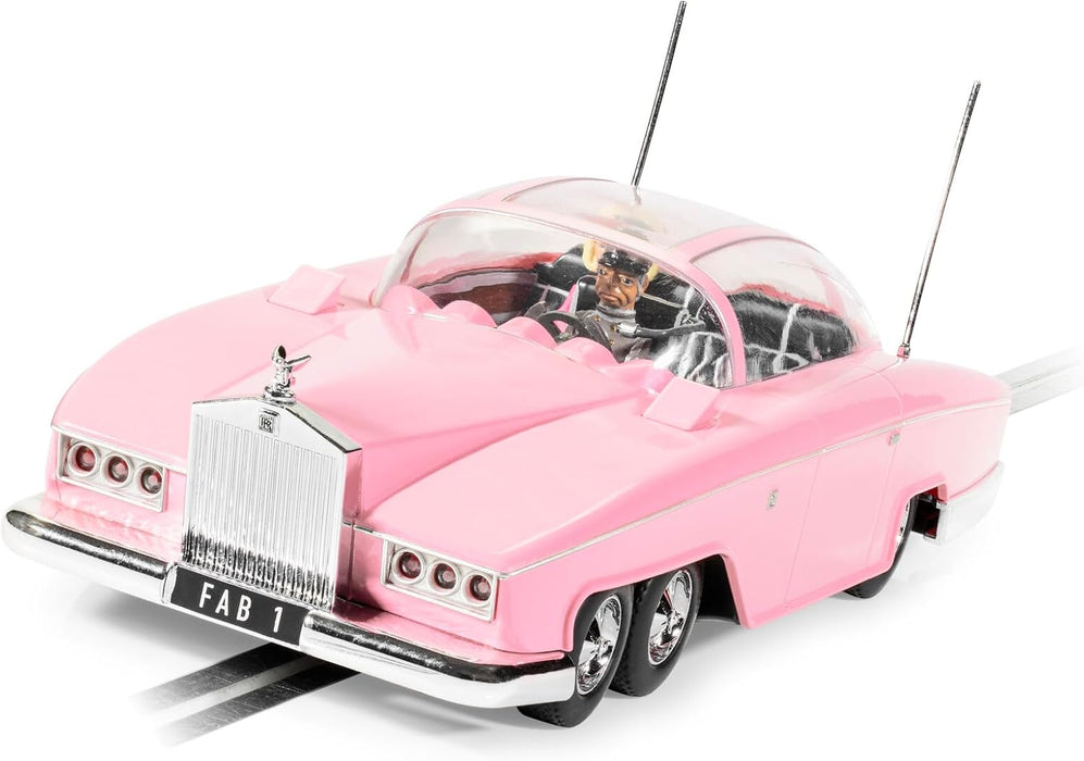 Scalextric Cars - C4479 Thunderbirds FAB-1 - Toy Slot Car for use Race Tracks or Set - Small Kids Gift Ideas for Boy/Girl Ages 5 Accessories, Pink