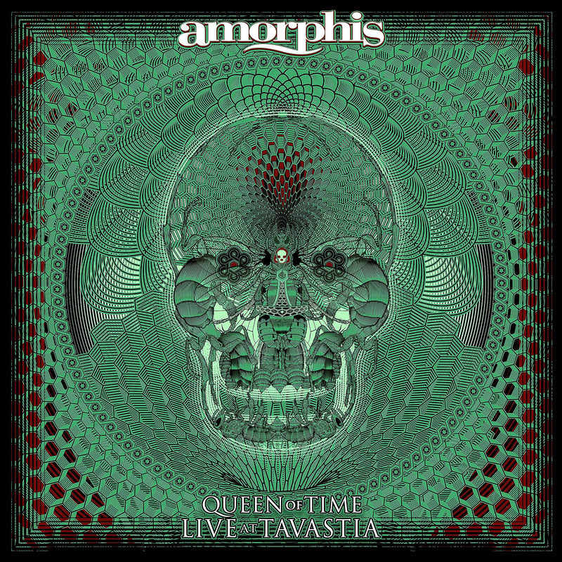 Queen Of Time Live At Tavastia 2021 in green blackdust with signed insert