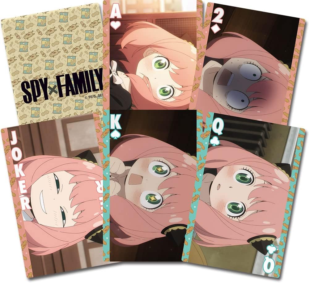 Great Eastern Entertainment Spy X Family - Anya Facial Expressions Playing Cards