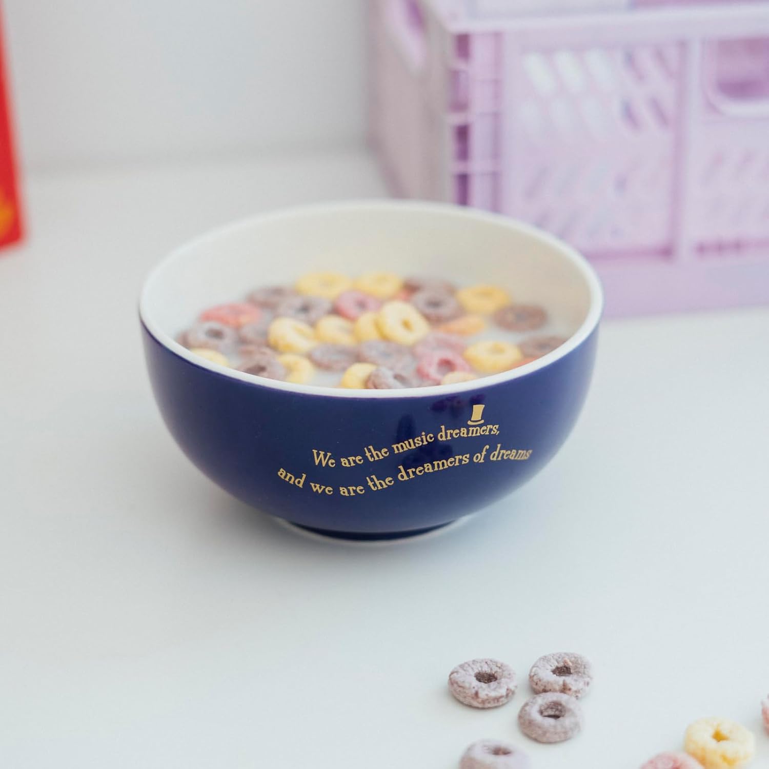 Grupo Erik: Bowl Willy Wonka | Tazza Colazione Grande di Willy Wonka in ceramica, 600 ml, 14 x 7 x 14 cm, ideale come Willy Wonka Gadget, Tazzone