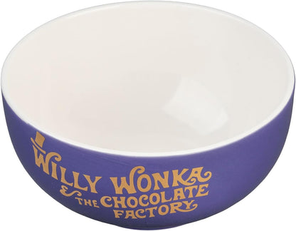 Grupo Erik: Bowl Willy Wonka | Tazza Colazione Grande di Willy Wonka in ceramica, 600 ml, 14 x 7 x 14 cm, ideale come Willy Wonka Gadget, Tazzone