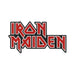 Razamataz Iron Maiden Logo Cut-Out Patch Approx. 6 x 10 cm, multicoloured, ca. 6x 10cm