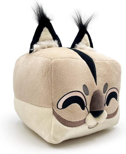 Youtooz Raise A Floppa Roblox Cube Plush 9" Inch, Collectible Soft 100% PP-Cotton Big Floppa Roblox Edition Based On Roblox Video Game by Youtooz Plush Collection
