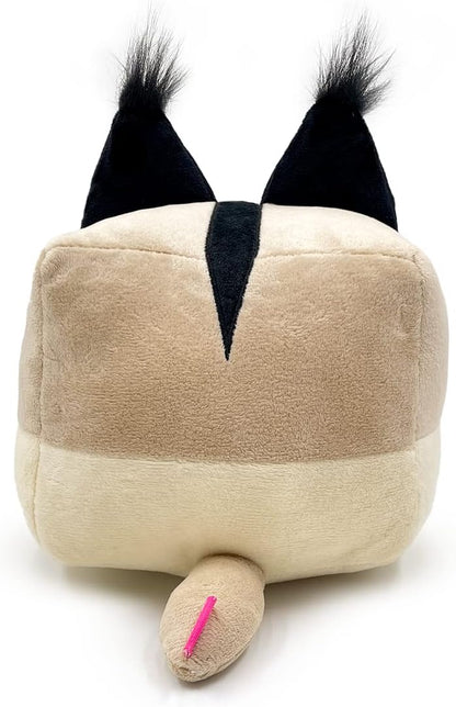 Youtooz Raise A Floppa Roblox Cube Plush 9" Inch, Collectible Soft 100% PP-Cotton Big Floppa Roblox Edition Based On Roblox Video Game by Youtooz Plush Collection