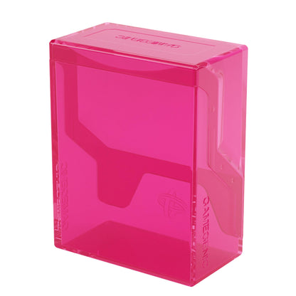 Gamegenic Bastion 50+ XL Deck Box - Compact, Secure, and Perfectly Organized for Your Trading Cards! Safely Protects 50+ Double-Sleeved Cards, White Color, Made